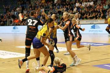 DHK Baník Most pone fin al sueño del Rocasa en la Liga de Campeonas (Foto TA)